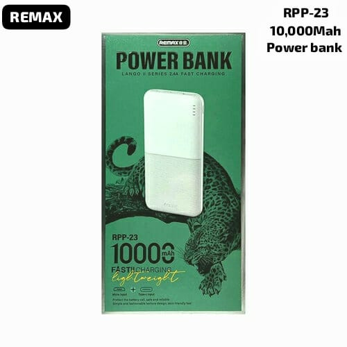 Remax RPP-23  10000mAH Fast Charging Power Bank