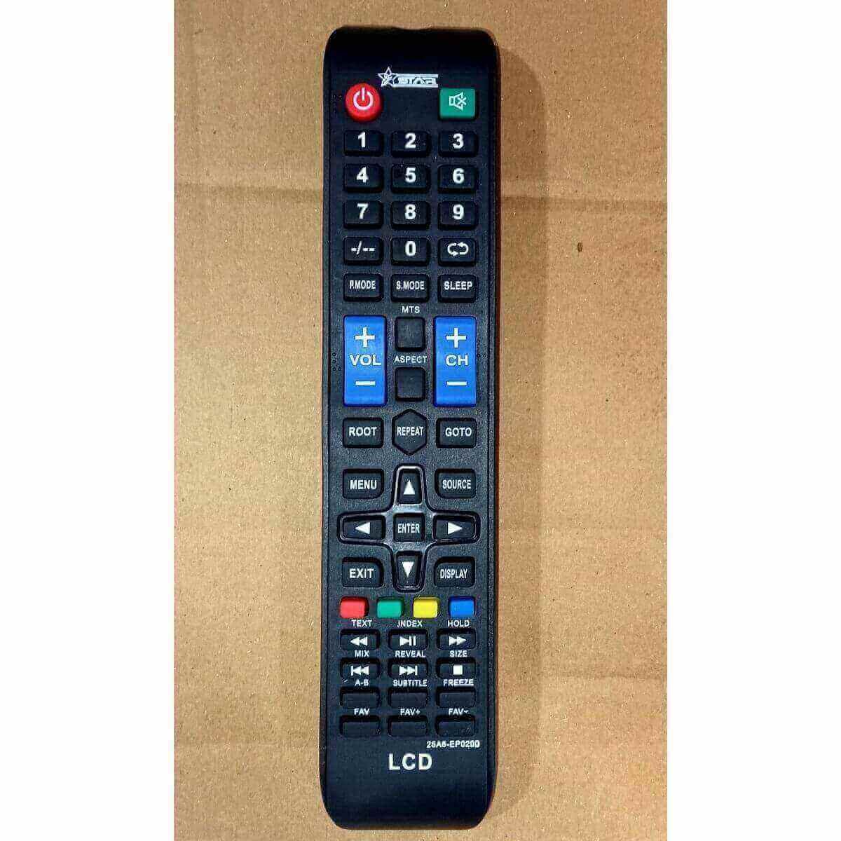 LCD LED All Master TV Remote 26A6-EPR2GOPL {Hafeza}