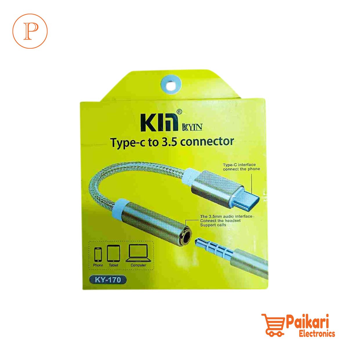 Kin KY170 Type-c to 3.5mm Music Converter