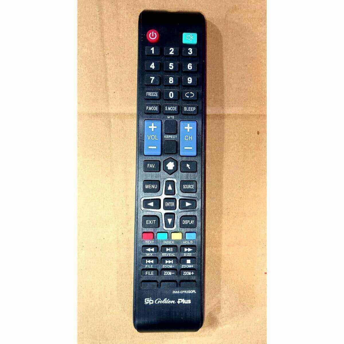 Golden PLus LCD LED All Master TV Remote 26A6-EPR2GOPL {Hafeza}