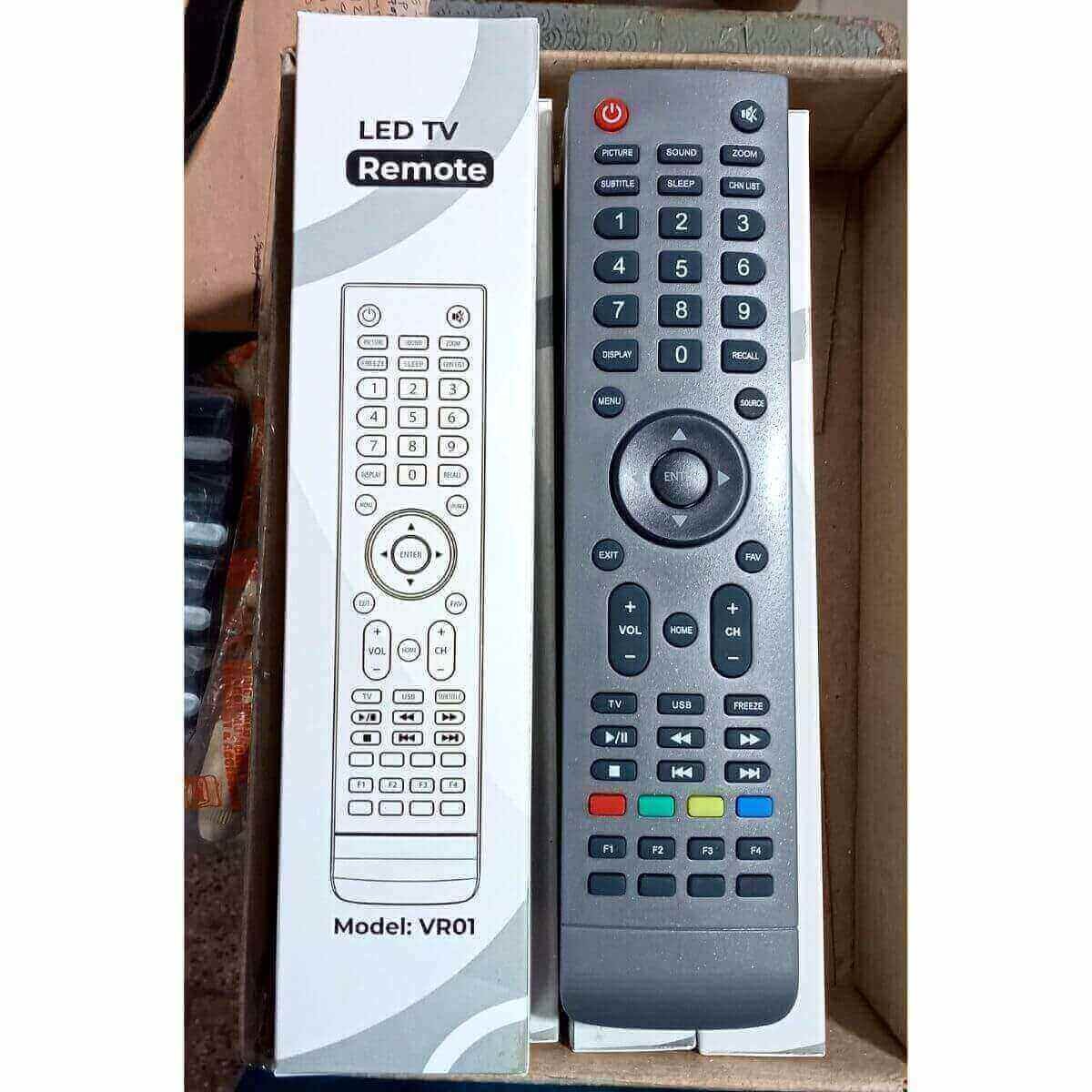 Walton Marcel F1 F2 Original All Master LCD LED TV Remote VR01 {Hafeza}