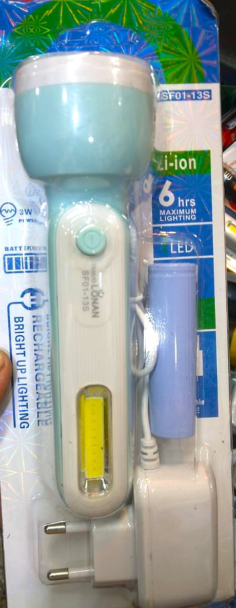 SF 0113S Rechargeable LED Flashlight / Torchlight