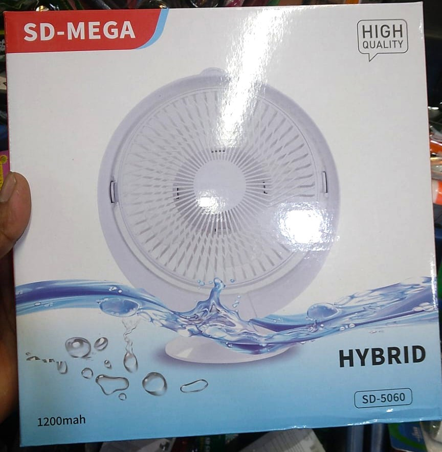 SD 5060 1200mah SD-MEGA Desk Fan 