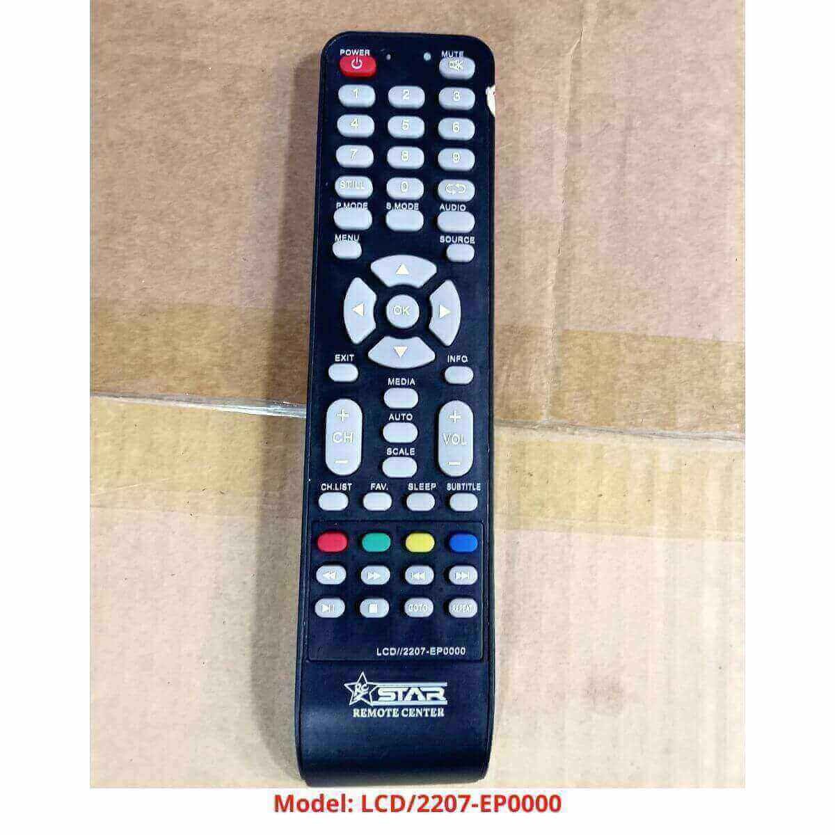 COMMON LCD LED TV REMOTE STAR 2207-EP0000