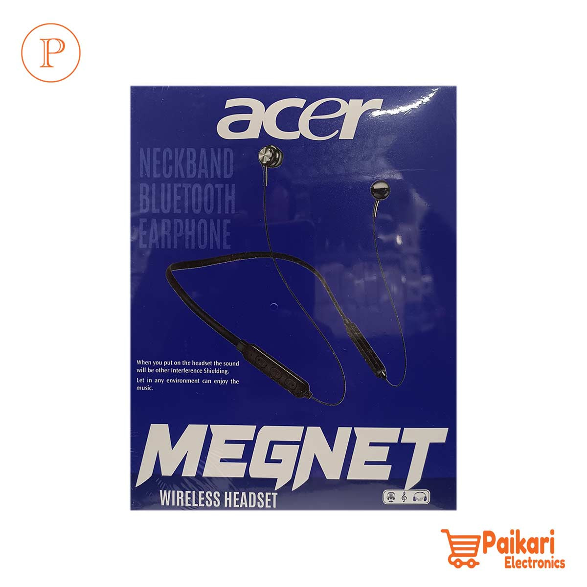 Acer Neckband Bluetooth Earphone 