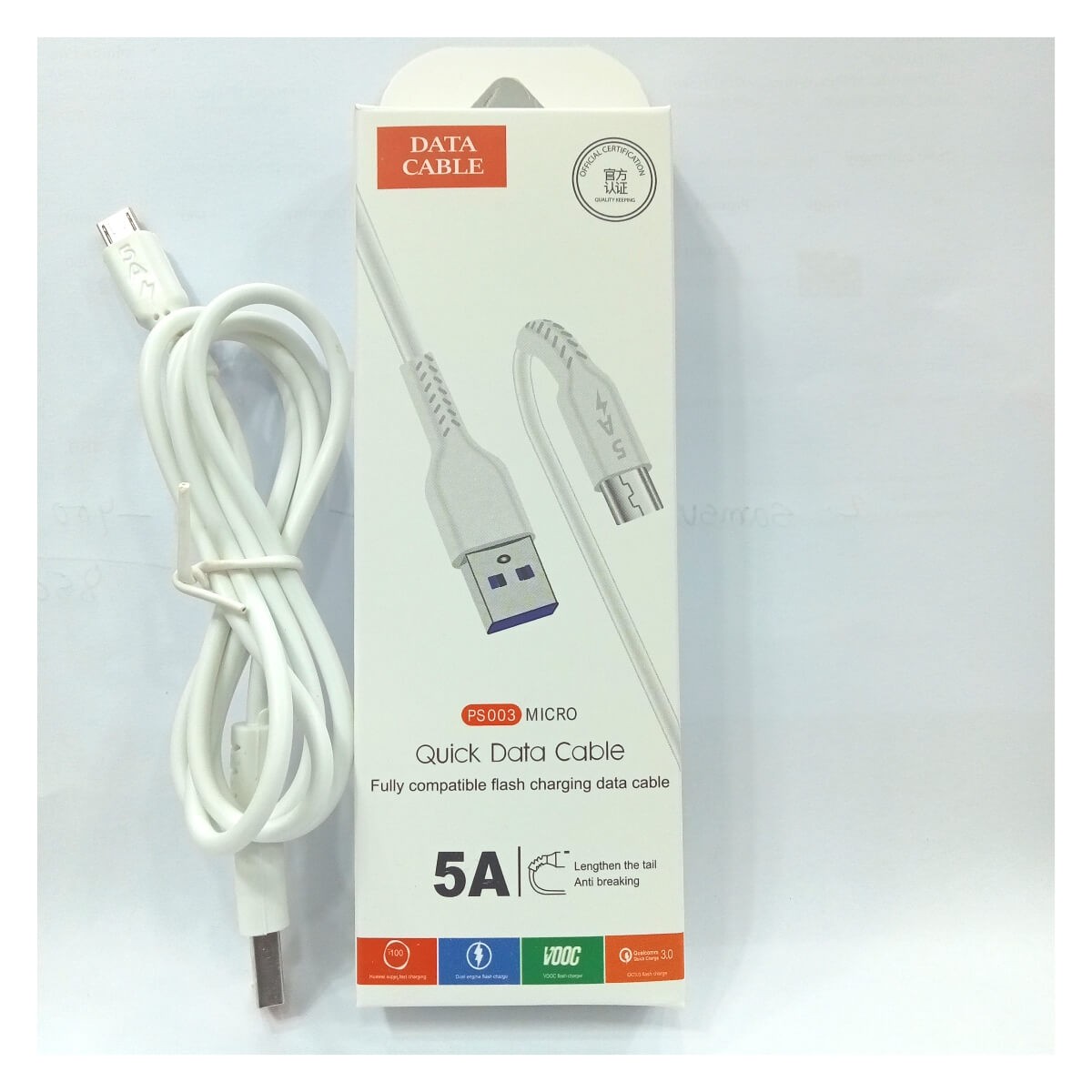 5A Lite Micro Fast Charging USB Cable