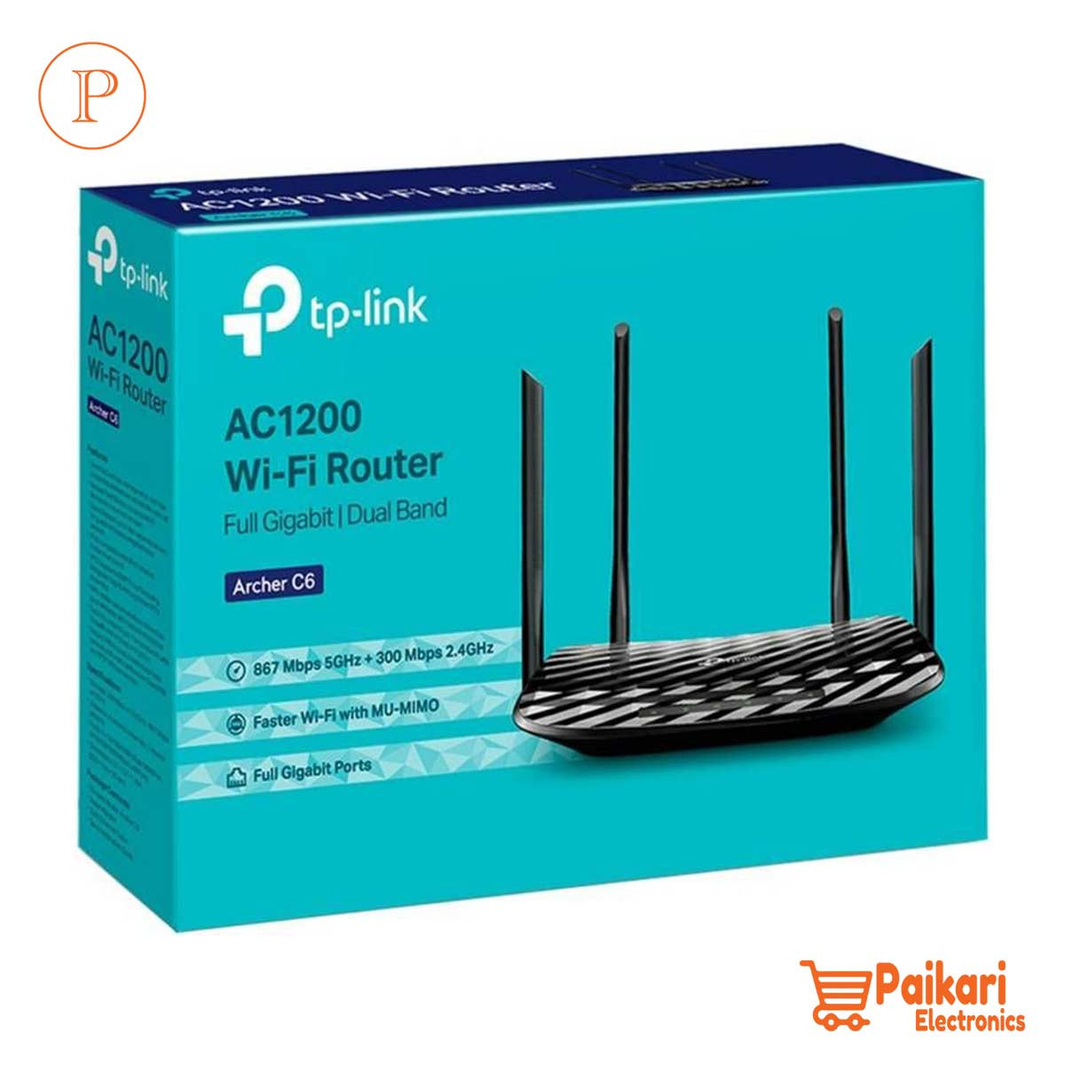 Tplink Archer C6 Wireless WIFi Router