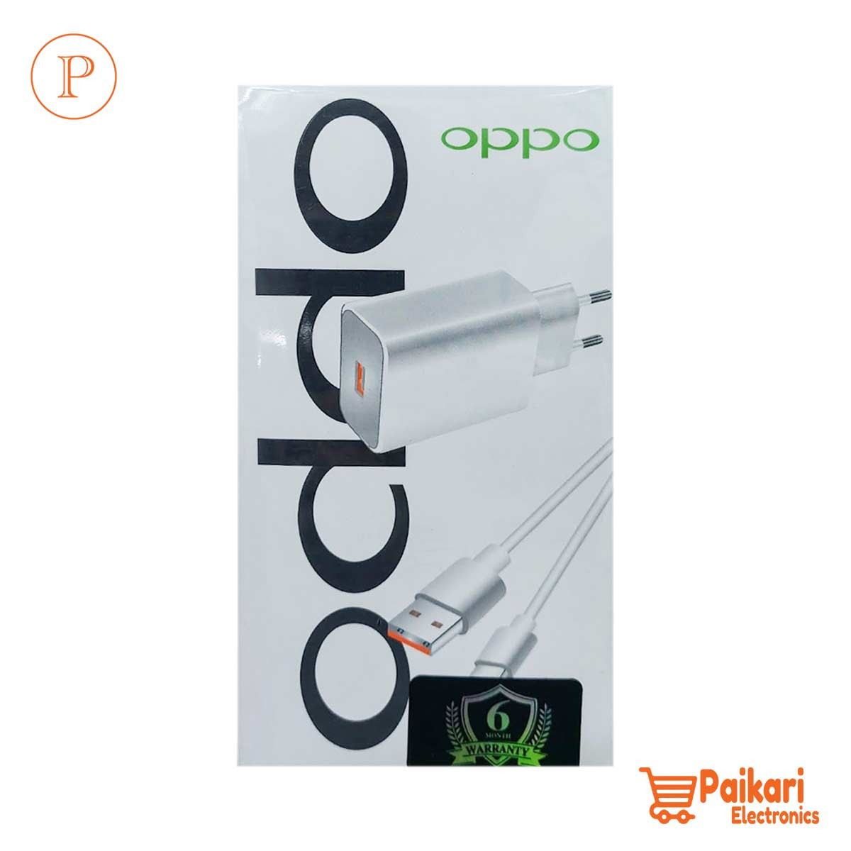 Oppo 33W Original Quality Logo Type-c Fast Charger