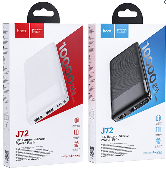 Hoco J72 Easy travel Jpower bank(10000mAh)