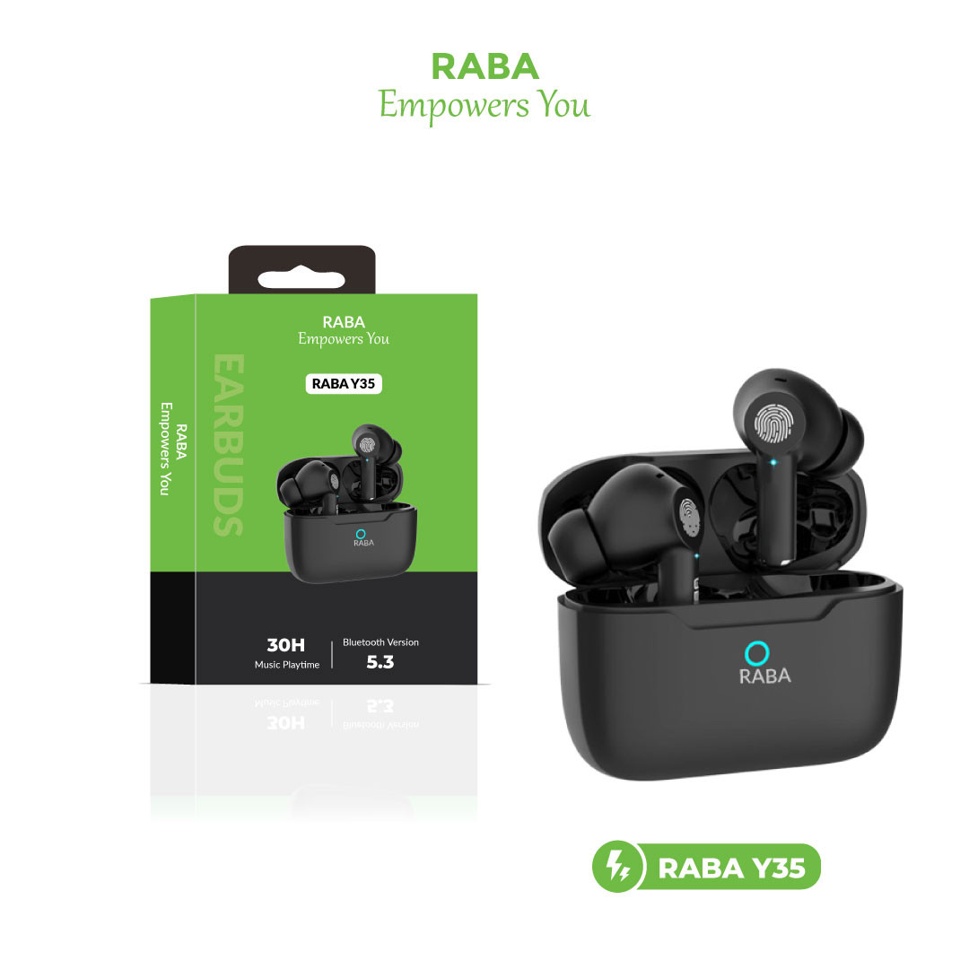 RABA Y35 Original Super Quality Earbuds