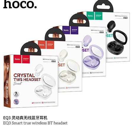 HOCO EQ3 Smart true wireless BT headset white