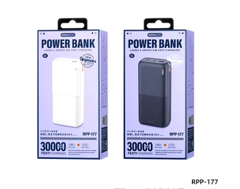 Remax RPP-177 2.4A fast charging power bank 30000mAh