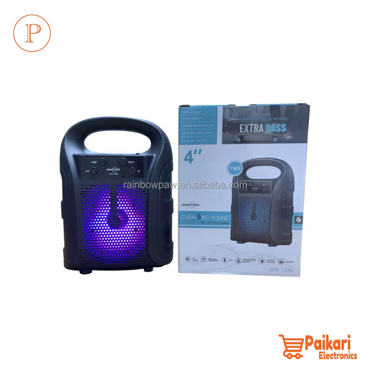 GTS 1386Extra Bass Wireless Speaker