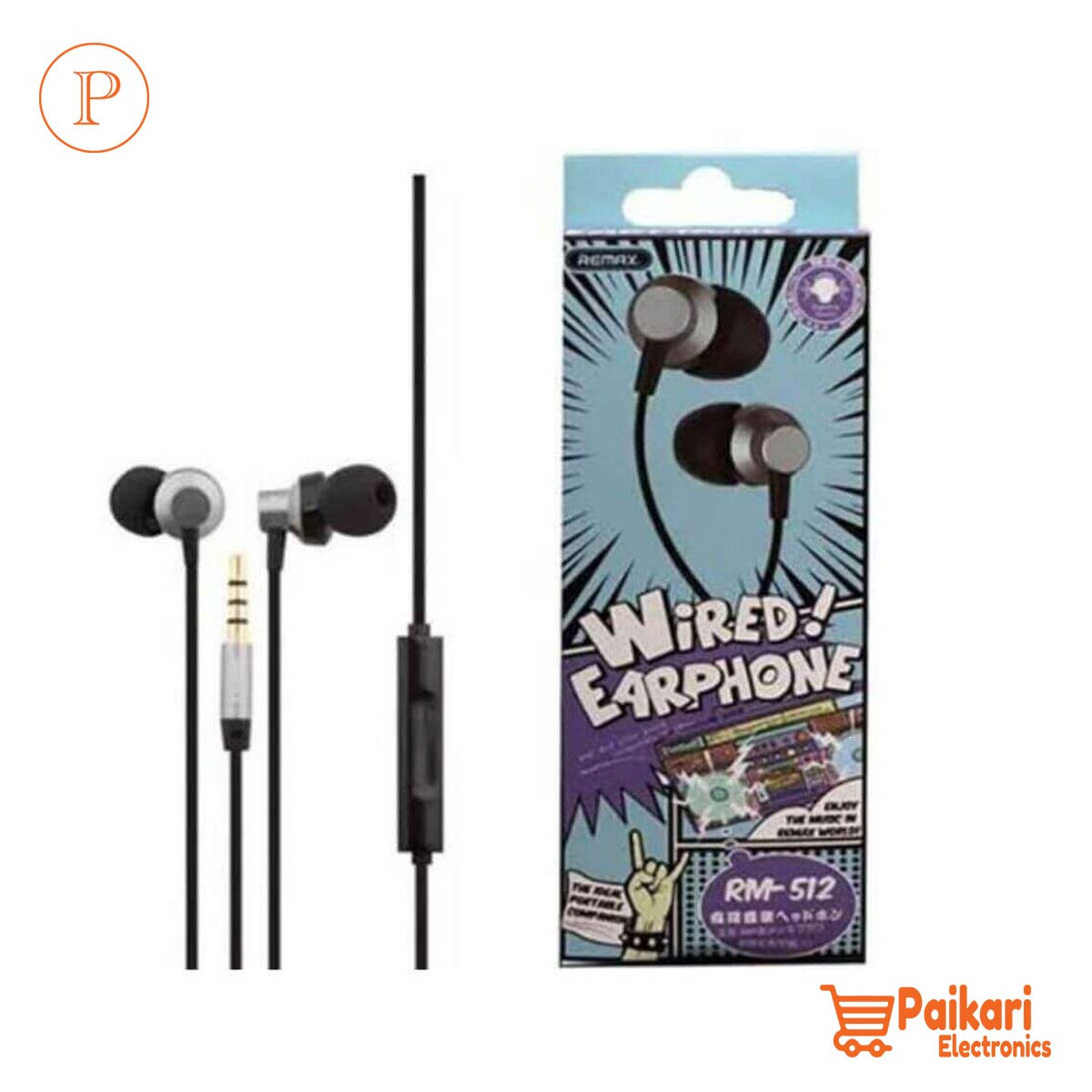 Remax RM512 Earphone copy