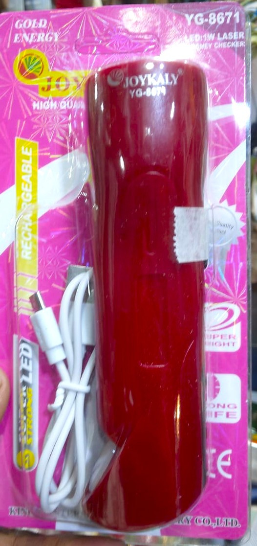 YG-8671 JOYKALY Rechargeable Torch light
