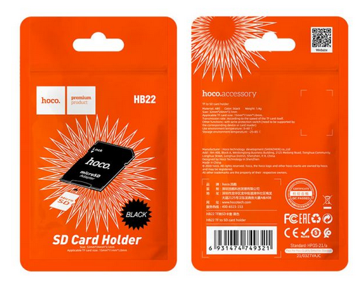 HB22 TF to SD card holder