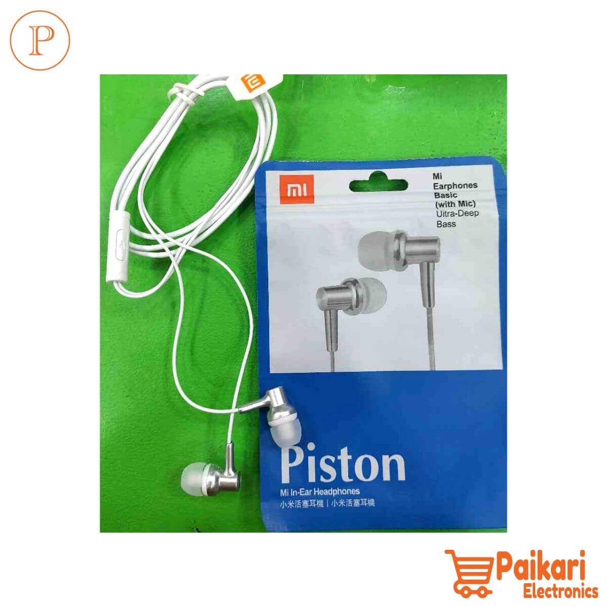 Piston pata earphone 
