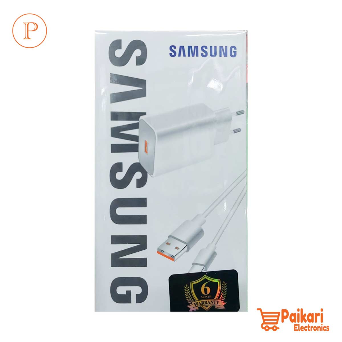 Samsung 33W Original Quality Logo Type-c Fast Charger