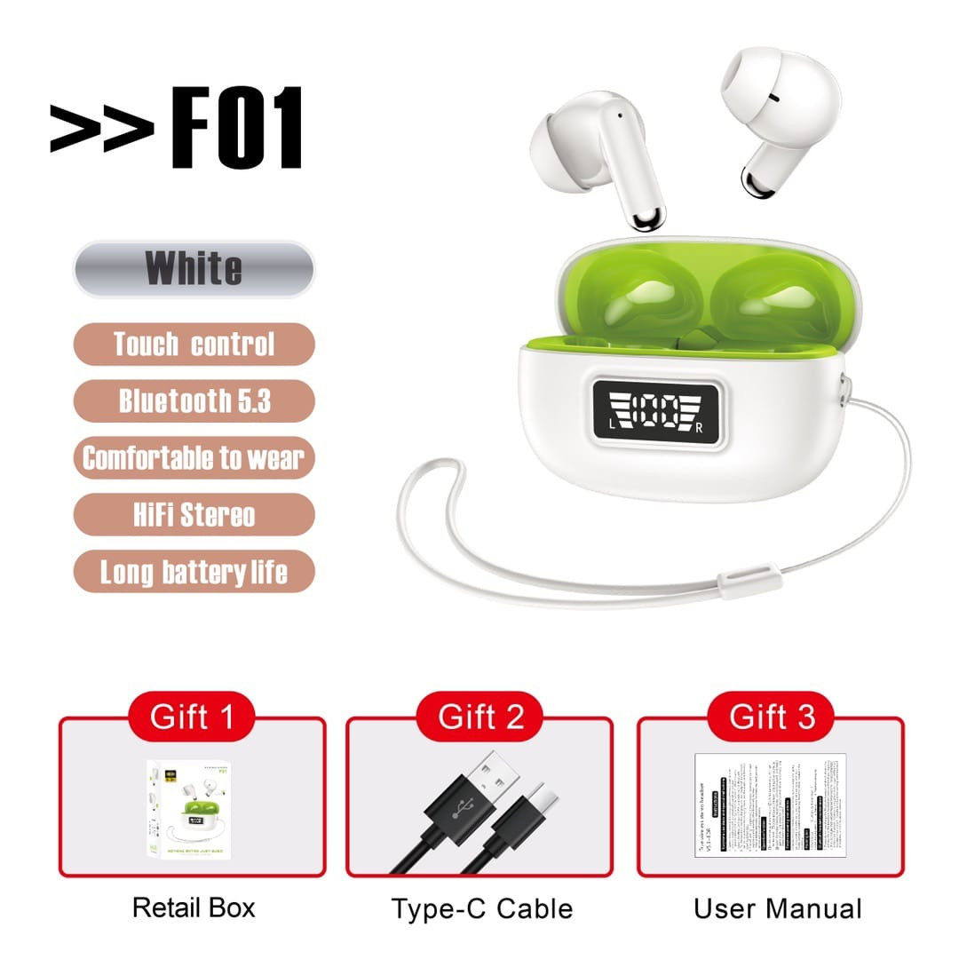 Raba F01 TWS Earbuds