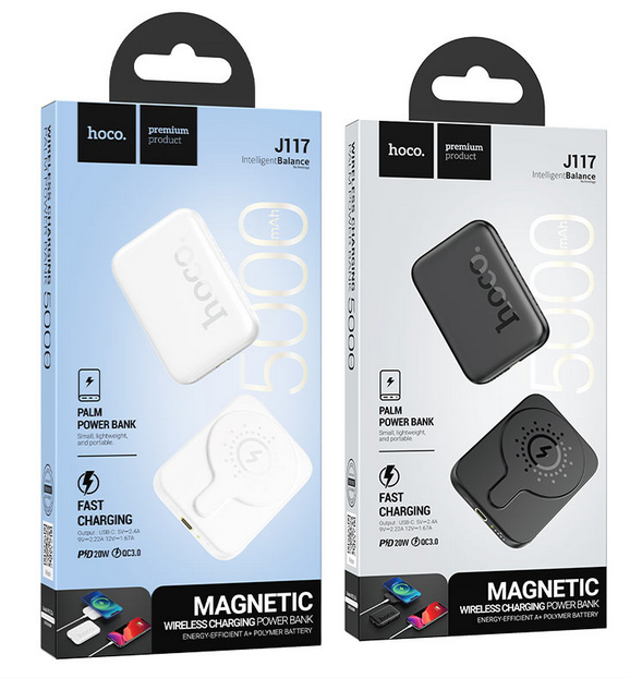 Hoco J117 Esteem PD20W magnetic power bank(5000mAh) 「Non-restrictive」