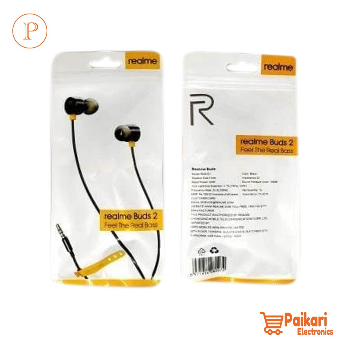 Realme Buds 2 Magnet pata Earphone