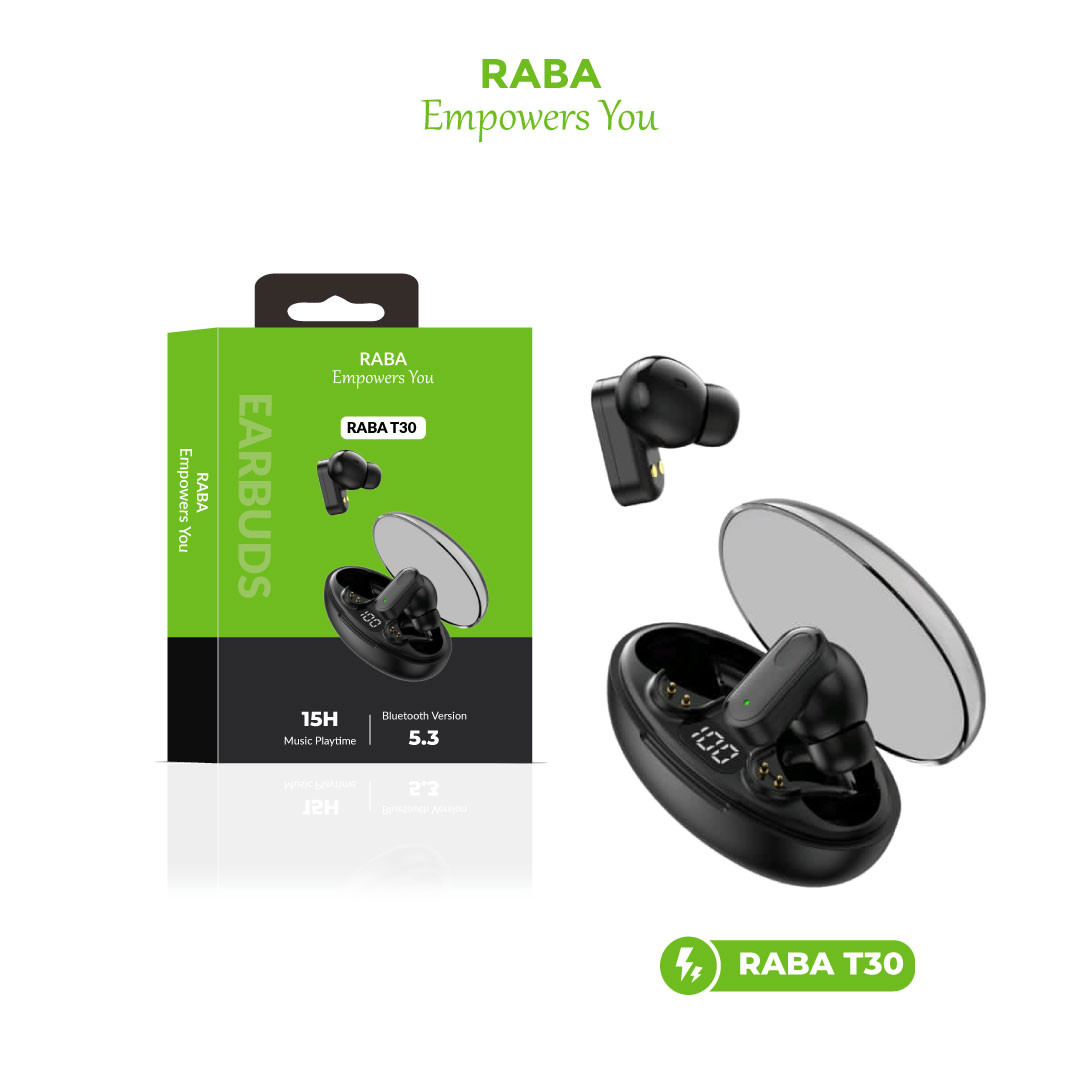 Raba T30/S460 Bluetooth 5.3 Wireless Connection Earbuds