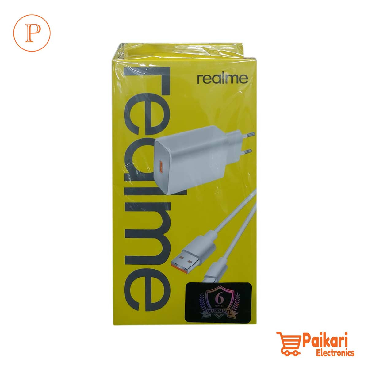 Realme 33W Original Quality Logo Type-c Fast Charger