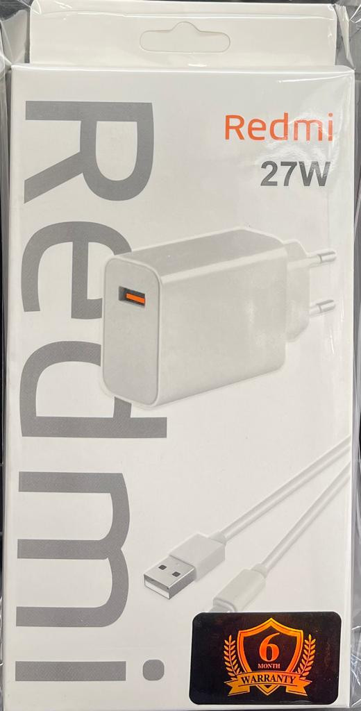 Redmi 27W Original Quality Type-c Fast Charger