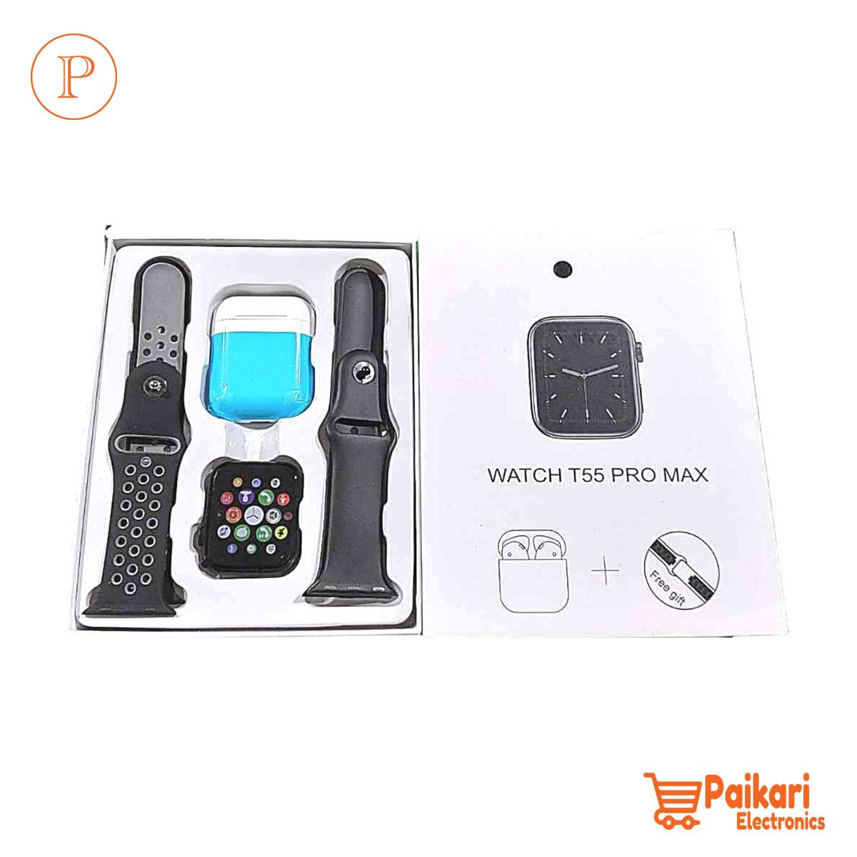 T55 pro max Smart watch ( airpod ফ্রী?)
