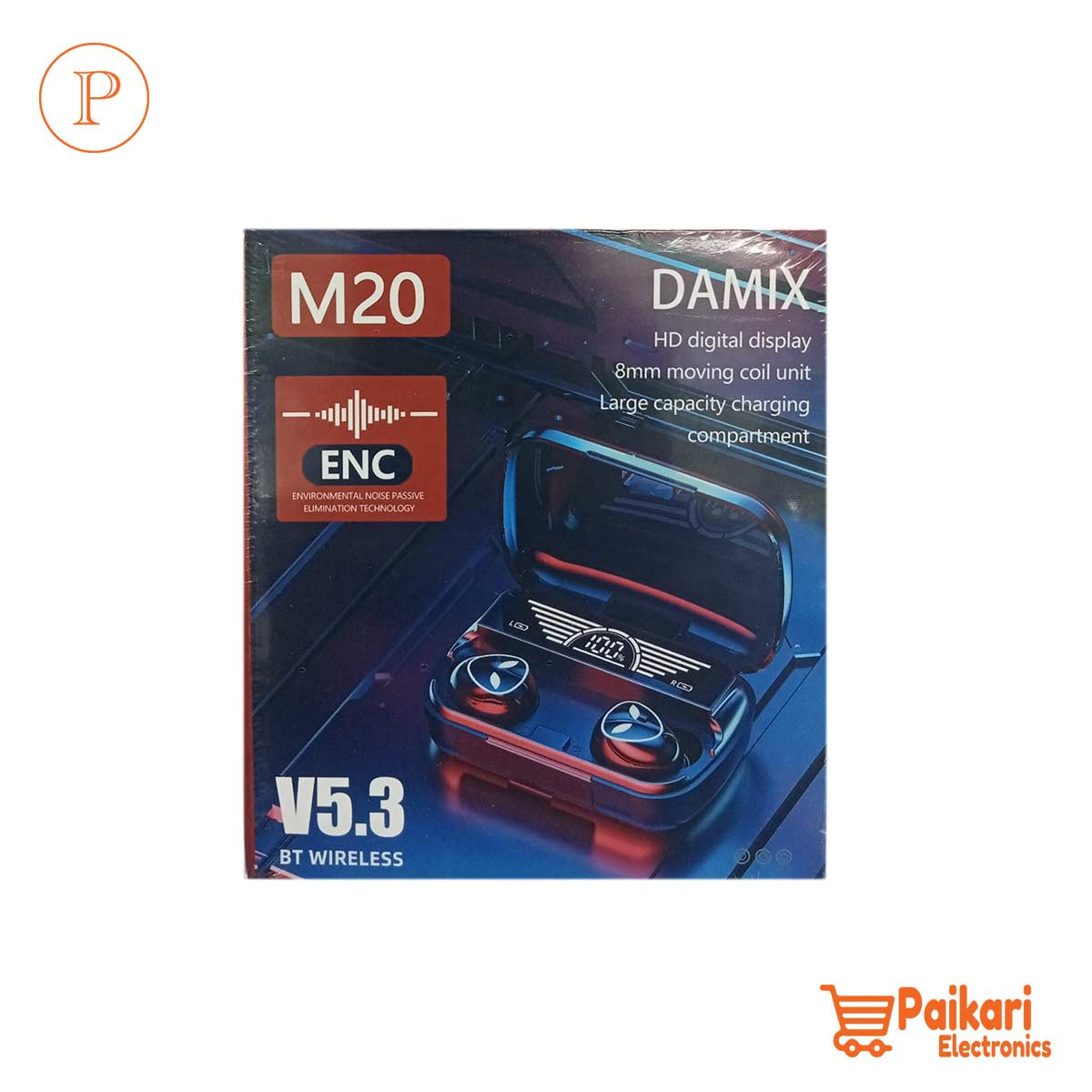 TWS M20 DAMIX ENC Original Bluetooth Earbud