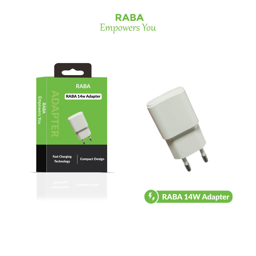 RABA 14w High Quality Charger Adapter