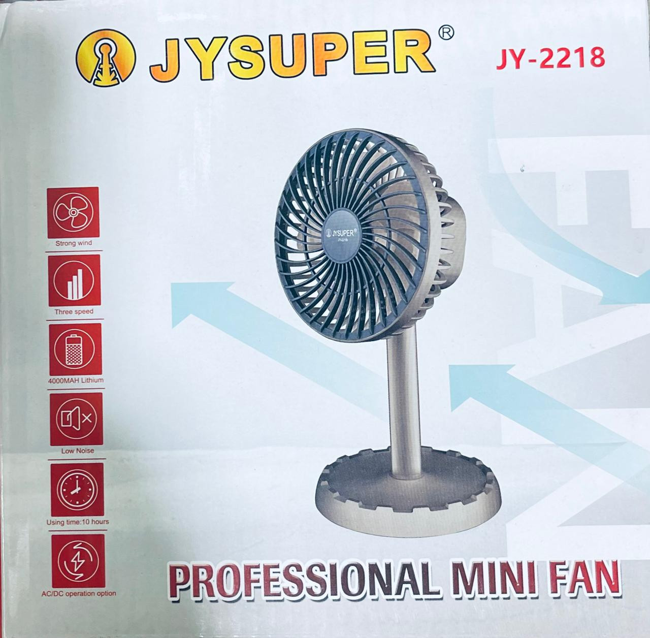 JY-2218 jysuper professonal mini fan
