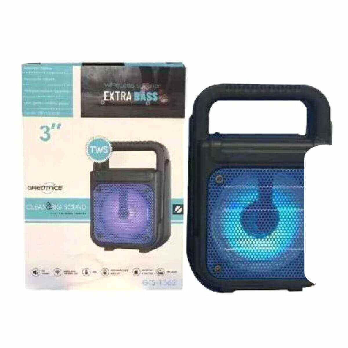 GTS 1362 3" Extra Bass Wireless Speaker