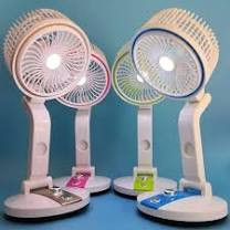 Folding fan LR-2018 with LED light