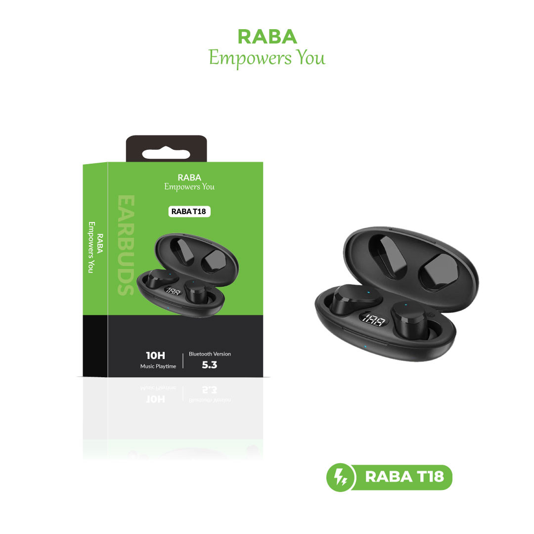 RABA T18 Best Quality Earbuds