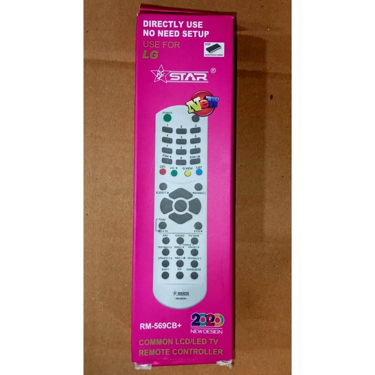 Original LG All master Tv Remote RM569CB+