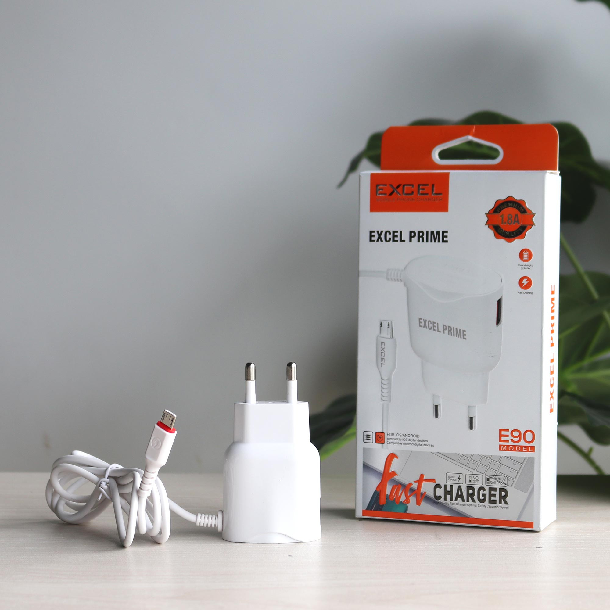 Excel 1.8A E90 10watt Micro Charger