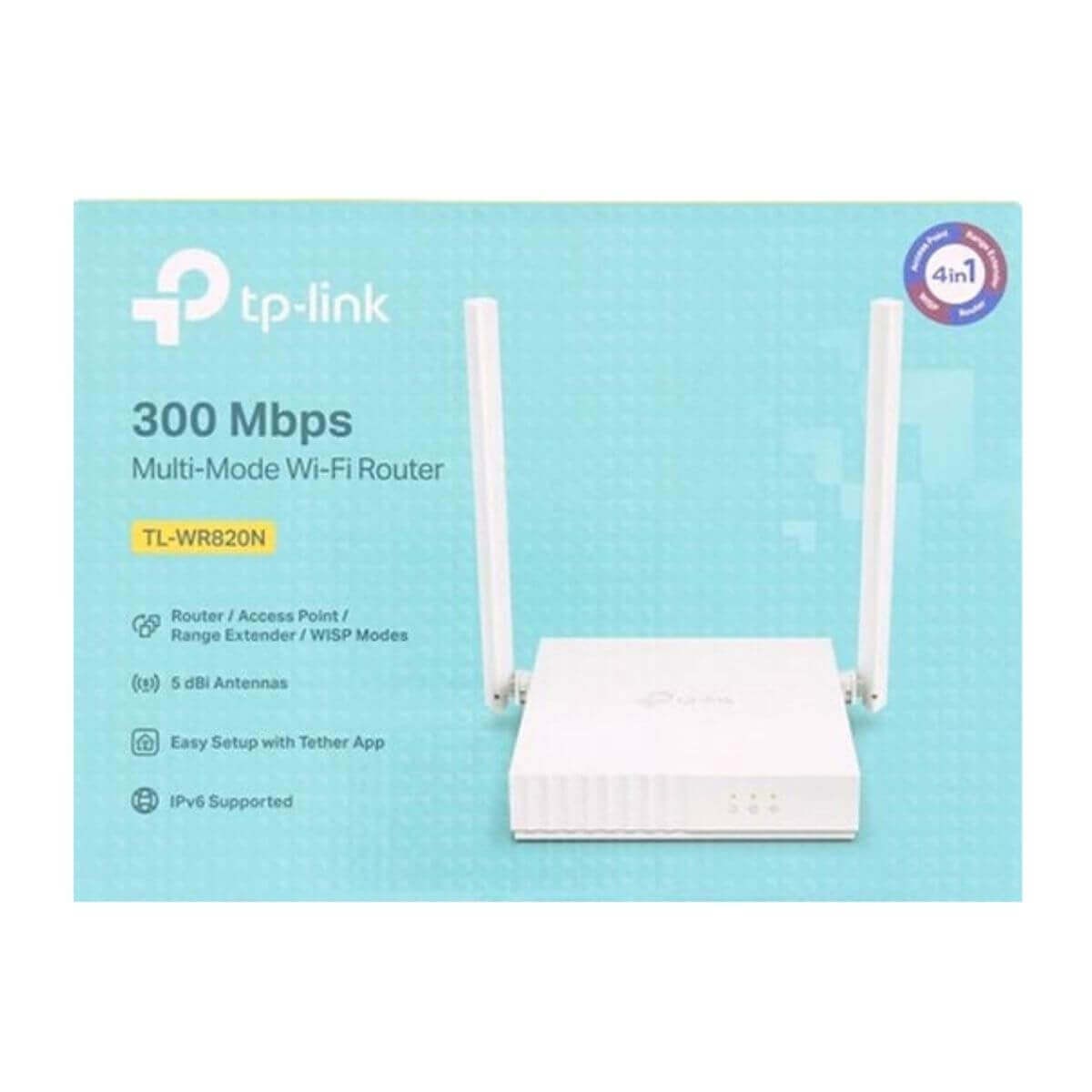TpLink TL-WR820N 300Mbps Wireless Router