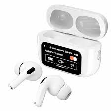 Apple White ANC Display Tws Second generation with Touch control Earbuds
