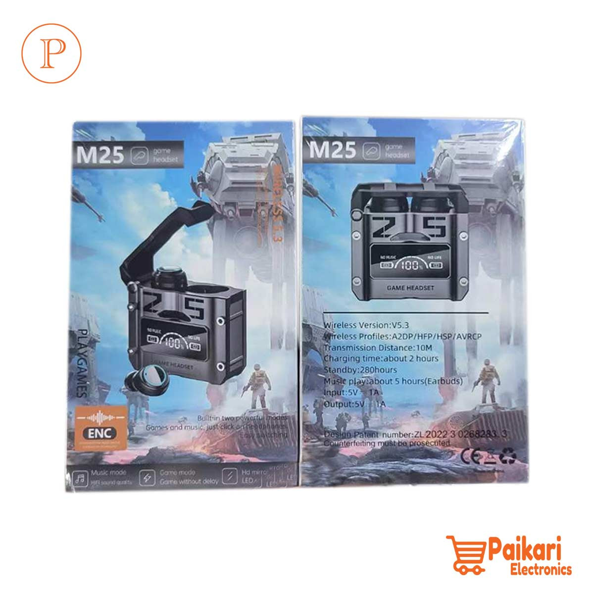 M25 ENC Original Display Earbud 